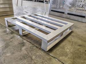 Pallet nhôm nặng ODM oed cho ngành công nghiệp y tế điện tử thực phẩm-để vận chuyển và sử dụng giá kho - Product Image 4