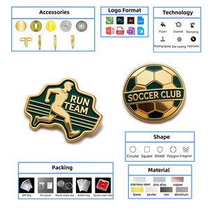 Pins de Solapa Esmaltados Personalizados de la Copa Mundial de Fútbol 2026, Impresión UV, Letras Modernas Únicas, Insignia Metálica, Broche, Emblema, Artesanía - Product Image 5