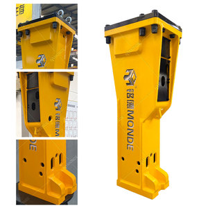 <span class=keywords><strong>Casse</strong></span>-pierre hydraulique MONDE Silent Smart Flow à montage latéral avec régulation automatique de la pression, en acier 20CrMo, pour excavatrices de 3/5/7/10 tonnes - Product Image 1