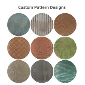 Kaca Dekoratif Berlapis Kawat Jaring untuk Sisipan Pintu Kabinet dan Elemen Desain Furnitur Transparan - Product Image 6