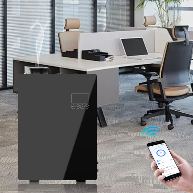 1000ML Smart Wireless Wall Mounted Aroma Diffuser Machine Portable Electric Waterless Essential Oil Scent Wall Plug in Diffuser