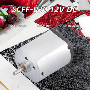 030 מנוע חשמלי מיני 3 ~ 12v dc מברשת מנוע קבוע מגנט 9000rpm-הוכחה עבור מכשיר ביתי אופניים חשמליים בית חכם - Product Image 2