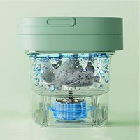 Mini Lave-linge Séchant Portable 15L à Chargement par le Haut Pliable – Idéal pour la Maison