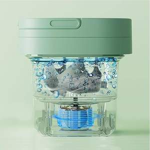 Mini Lavadora Portátil de Carga Superior de 15L, Plegable, con Función de Secado, para el Hogar - Product Image 4