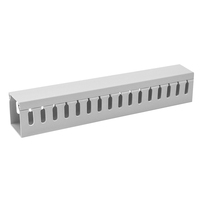 Boîte de gestion de fil en PVC fabriqué en Chine 100*50 conduit de câbles tuyaux de goulotte d'extrusion en plastique solide organisateur de câble bureau différentes tailles