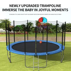 Large Trampoline Jumping Training Fitness Adults Kids Trampoline Outdoor Commercial Large Jumping Trampoline For Adult Children