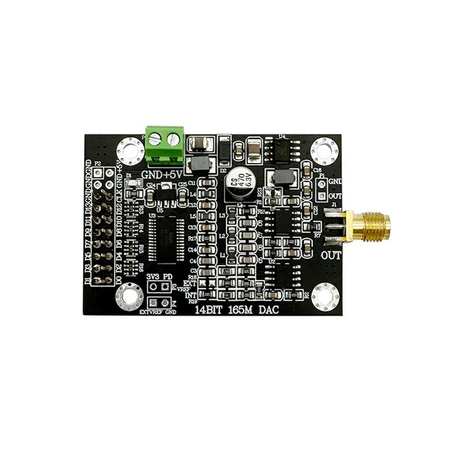 DAC904 High Speed DAC Module 14-bit Parallel 165M Sampling Waveform Generator FPGA Development Analog-to-digital Conversion SMD