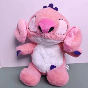 Peluche Électrique Respirante Stitch pour Bébé, <span class=keywords><strong>Doudou</strong></span> <span class=keywords><strong>Musical</strong></span> Réconfortant, Mignon Jouet en Peluche Stitch - Product Image 4