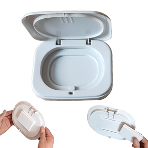 BNcompany BNT02 16 Liter Odorless Storage <strong>Bin</strong> Open Top Plastic Baby <strong>Diaper</strong> and Cat Litter Waste <strong>Bin</strong> - Product Image 2