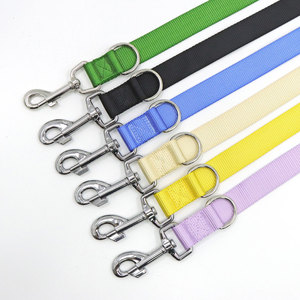 สายจูงสุนัขไนลอนสีเขียวล้วน ทนทาน สไตล์เรียบง่าย สำหรับสุนัข - Product Image 5