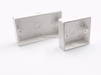 86 Type 33H Boîte de jonction en plastique ABS PVC de couleur personnalisée IP67 Évalué 86x86x33mm Options de montage du boîtier électrique pour circuit