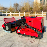 Tondeuse à gazon industrielle automatique à braquage zéro pour usage domestique, pour déchets végétaux et désherbage de jardin