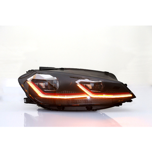 Venta de fábrica parachoques delantero faro actualización GT estilo LED faros delanteros para Volkswagen VW <span class=keywords><strong>Golf</strong></span> <span class=keywords><strong>7</strong></span> <span class=keywords><strong>Golf</strong></span> <span class=keywords><strong>7</strong></span>,5 2013-2020 - Product Image 2