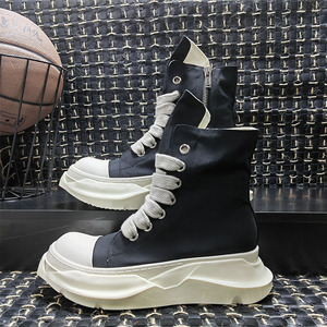 Женская парусиновая обувь на толстой подошве - Product Image 1