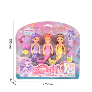Muñeca Sirena de 6.5 Pulgadas para Niñas, Juguete Interactivo de Juego de Roles con Articulaciones Móviles Flexibles y Cola que se Mueve, Ideal para Regalo - Product Image 6