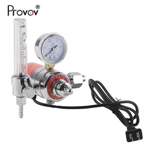 Debimetre ile gaz silindiri karbon dioksit basınç düşürücü vana elektrikli 110V <span class=keywords><strong>CO2</strong></span> isıtıcı regülatörü - Product Image 2
