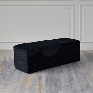 Divano Letto Multifunzionale a Forma di S Comprimibile per Hotel, Seduta Yoga per Coppie, Sedia Ondulata di Louis <span class=keywords><strong>Denny</strong></span> dal Design Moderno e Semplice - Product Image 2