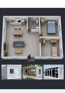 บ้านสำเร็จรูป CGCH ขนาด 40 ฟุต แบบโมดูลาร์ 4 ห้องนอน สไตล์โรงแรมแบบ<span class=keywords><strong>ไทย</strong></span> - Product Image 4