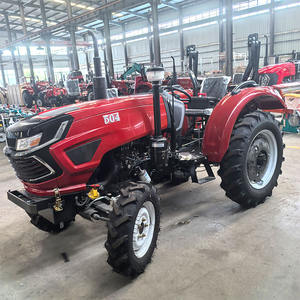 Mini tracteurs <span class=keywords><strong>Tracteur</strong></span> à roues 4x4 De 60 hp 50hp 80hp 100hp <span class=keywords><strong>Tracteur</strong></span> agricole compact Agriculture avec outils agricoles - Product Image 4