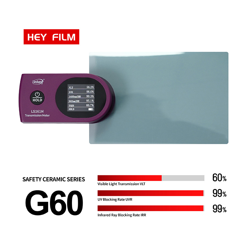 Taux de transmission visuelle de 60 %
