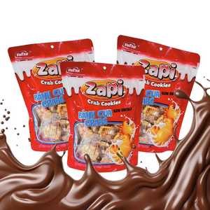 Galletas de Crema de Chocolate Inspiradas en Cangrejos 160g, Galletas Horneadas Crujientes, Perfectas para Pedidos al por Mayor e Importadores de Alimentos - Product Image 4
