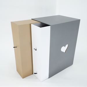 Commercio all'ingrosso di lusso cassetto di carta cartone <span class=keywords><strong>neonato</strong></span> memoria confezione regalo magnetica scatola ricordo del bambino - Product Image 2