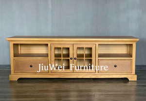 Fabriek Op Maat Ontwerp Houten Tv-Kast Met Mand Laden Voor Huismeubilair Voor Gebruik In De Woonkamer - Product Image 4