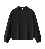 Hoodie Pria Terry Cotton Kerah Bulat Regular Fit Bordir Solid Anti-Pilling Berlapis Sweatshirt Logo Kustom Streetwear
