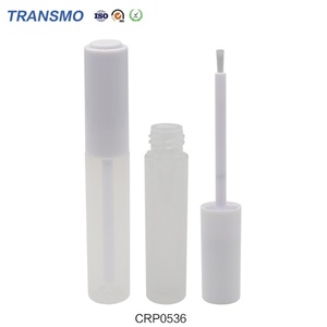 Tubes de gloss à lèvres, logo personnalisé, gloss à lèvres rond, contenant transparent, flacon de baume à lèvres, emballage, tube en plastique - Product Image 1