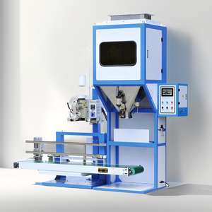 Machine de pesage semi-automatique pour sacs en spirale de céréales de 25 kg et 50 kg, machine de pesage de convoyeur pour sacs et machine de pesage et de couture - Product Image 5