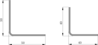Support en acier pour panneaux solaires L40x40, structure de montage photovoltaïque, kit de rails triangulaires pour toit, fixation au sol pour toit métallique plat, ArtSign OEM