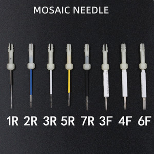 Aiguilles de maquillage permanentes aiguilles de tatouage à <span class=keywords><strong>aiguille</strong></span> unique naturelles pour sourcils de maquillage permanent - Product Image 4