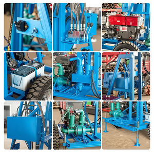 Hidrolik su kuyu sondaj donanımı 100m 150M 200M derinlik delik su kuyu sondaj donanımı makinesi - Product Image 2