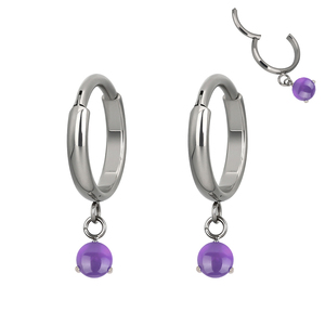G23 Medical Grade Astm F136 Titanium Designer Dangle Nose Ear <b>Tragus</b> Body <b>Earring</b> Hoop Body <b>Piercing</b> Jewelry - Product Image 5