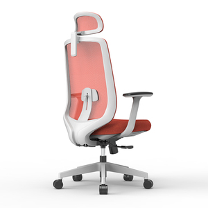 Échantillon gratuit de chaises de travail pivotantes pour réunion d'ordinateur, chaises de bureau pour les détaillants, vente directe en usine, maille ergonomique, tissu noir - Product Image 6