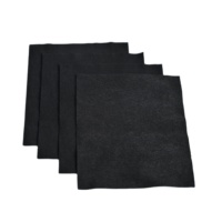 Fieltro de fibra de carbono activado tejido para sellado industrial y exterior Material duradero