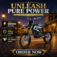 Moto électrique SUR RON Hyper Bee pour jeunes, vélo électrique avec grosse batterie, vitesse rapide, vélo électrique