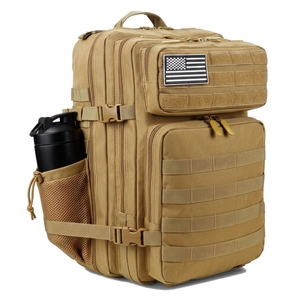 Sac à dos de survie Trailpop Heavy Duty en tissu Oxford 900D camouflage, imperméable, tactique, pour trekking en plein air - Product Image 1