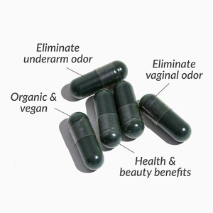 Suplemento Desodorante Corporal, 30 Cápsulas, Control de Olor, Cápsulas Desodorantes Veganas y Orgánicas con - Product Image 6