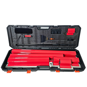 Outil <span class=keywords><strong>de</strong></span> plâtrage DIY type ciseau en acier inoxydable avec manche en plastique, lame <span class=keywords><strong>de</strong></span> raclage thermolaquée, <span class=keywords><strong>spatule</strong></span> pour application <span class=keywords><strong>de</strong></span> mastic et <span class=keywords><strong>lissage</strong></span> - Product Image 1
