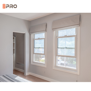 Mới Nhất Thiết Kế Mỹ Phong Cách Vertical Trượt Nhôm Đen Nhiệt Phá Vỡ Rắn Bằng Gỗ Đơn Và Đôi Treo <span class=keywords><strong>Sash</strong></span> <span class=keywords><strong>Windows</strong></span> - Product Image 6