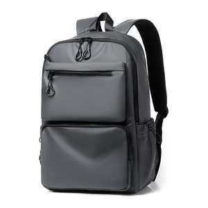 High Quality PU Men's <b>Laptop</b> <b>Backpacks</b> Large Capacity Waterproof Backpack15.6 Inch USB <b>Laptop</b> <b>Backpack</b> - Product Image 4