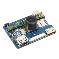 Raspberry Pi modul komputasi 4 papan dasar NANO-C 40PIN GPIO USB2.0 MIPI HDM | Input daya CSI 5V kamera Onboard