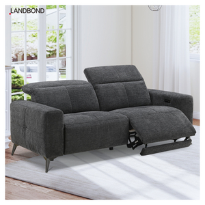 <span class=keywords><strong>Canapé</strong></span> <span class=keywords><strong>d</strong></span>'<span class=keywords><strong>angle</strong></span> électrique inclinable en tissu, design moderne, <span class=keywords><strong>2</strong></span>-3 places, en forme de L, avec commande électrique, pour villa - Product Image 1