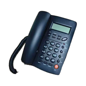 Téléphone en anglais avec batterie sans identification de l'appelant Téléphone <span class=keywords><strong>fixe</strong></span> d'affaires - Product Image 5