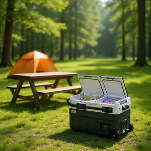 Refrigerador/Congelador Portátil Vevor de 50 L con Doble Zona y Compresor para Uso en Casa y Auto - Product Image 2