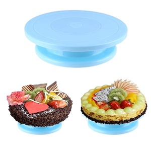 BPA Free Hot Selling Anti-Slip 12 Inch Rotating <strong>Cake</strong> Stand Baking Tools <strong>Cake</strong> <strong>Turning</strong> <strong>Table</strong> for <strong>Cake</strong> Decorating - Product Image 2