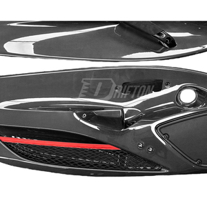ชุดแต่งภายในคาร์บอนไฟเบอร์แบบแห้งสไตล์ 488 Pista สำหรับแผงประตูรถ Ferrari 488 GTB Spider ปี 2015-2018 - Product Image 5