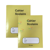 Vente en gros 96pgs cahiers d'exercices personnalisés pour étudiants-cahiers scolaires avec logo imprimé/service OEM d'illustration
