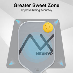 RTS Palettes Surface Uv Impression 16mm Nid D'abeille PP Usapa Approuvé Pickleball <span class=keywords><strong>Raquette</strong></span> T300 En Fiber De Carbone Pickleball Paddle - Product Image 4